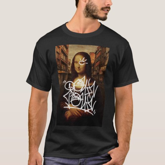 Mona Lisa Downtown Tシャツ (正面)