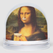 Mona Lisa drinking beer Beer lovers  (正面)