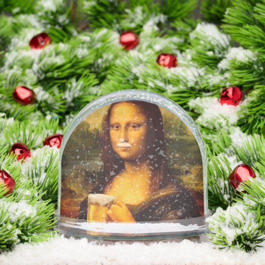 Mona Lisa drinking beer Beer lovers  (クリスマス)