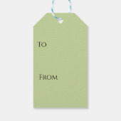 Mona Lisa &her cat - Summer vibes ギフトタグ (裏面)