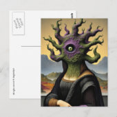 Mona Lisa Horror ポストカード (正面/裏面)