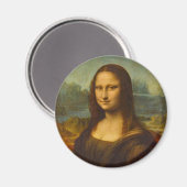 Mona Lisa, La Joconde,1503 by Leonardo da Vinci マグネット (正面/裏面)