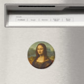 Mona Lisa, La Joconde,1503 by Leonardo da Vinci マグネット (インサイチュ (食洗機))