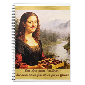 Mona Lisa mag Pralinen ノートブック