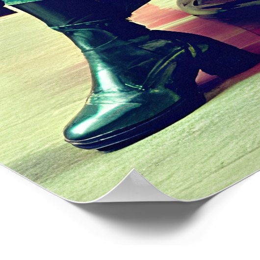 Mona Lisa Meme Pop Art  ポスター (角)