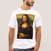 Mona Lisa Original - Leonardo Da Vinci Tシャツ (正面)