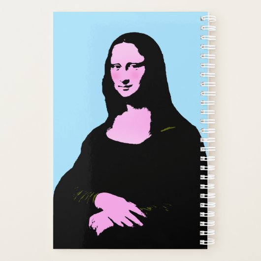 Mona Lisa Pop Art  プランナー手帳 (裏面)