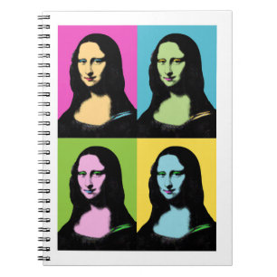 Mona Lisa - Pop Art Style  ノートブック