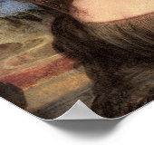 Mona Lisa Portrait / Painting ポスター (角)