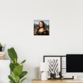 Mona Lisa Portrait / Painting ポスター (ホームオフィス)