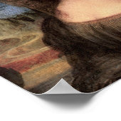 Mona Lisa Portrait / Painting ポスター (角)