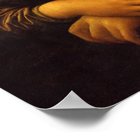 Mona Lisa Poster ポスター (角)