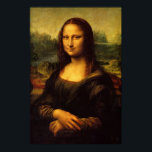 Mona Lisa Poster ポスター<br><div class="desc">Classic art painting of Leonardo da Vinci's Mona Lisa.</div>
