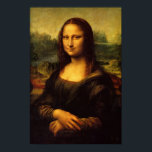Mona Lisa Poster ポスター<br><div class="desc">Classic art painting of Leonardo da Vinci's Mona Lisa.</div>