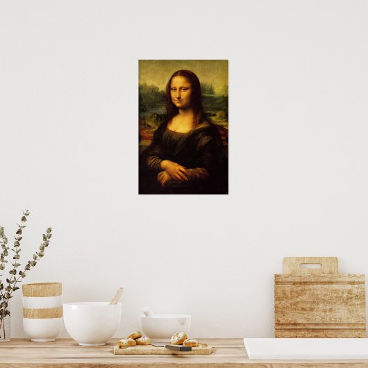 Mona Lisa Poster ポスター (キッチン)