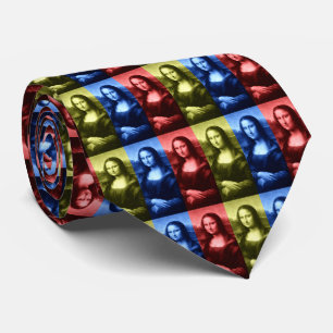 Mona Lisa Primary Colors ネクタイ