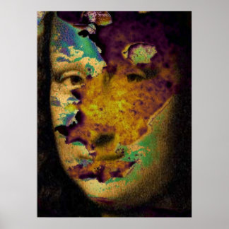 mona lisa raw ポスター