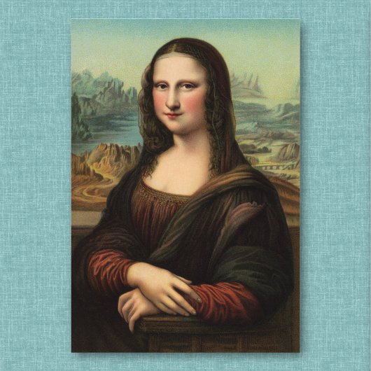 Mona Lisa Smile Photo Print フォトプリント