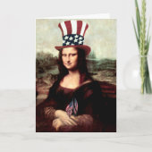 Mona Lisa Smile USA Independence Day カード (正面)