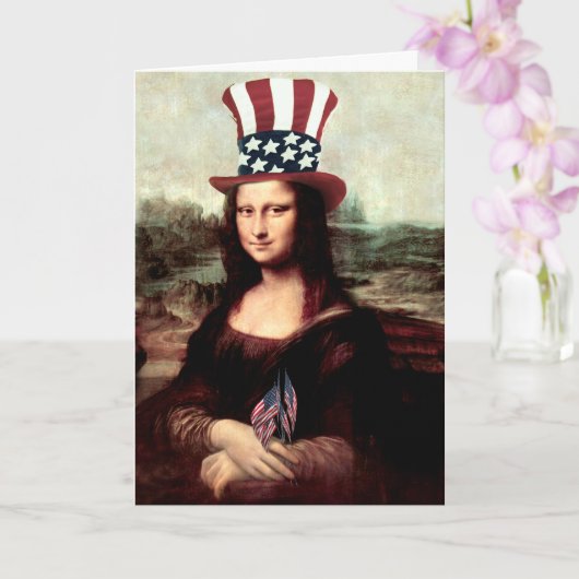 Mona Lisa Smile USA Independence Day カード (蘭)