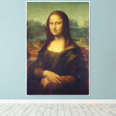 Mona Lisa – Timeless Renaissance Wall Art キャンバスプリント (インサイチュ (ウッドフロア))