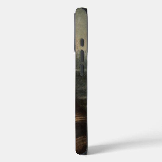Mona Lisa With Sleeping Cat                        Case-Mate iPhoneケース (裏面 / 左)