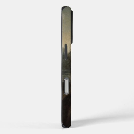 Mona Lisa With Sleeping Cat                        Case-Mate iPhoneケース (裏面 / 右)