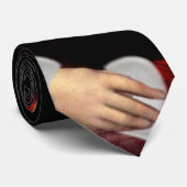 Mona Lisa's Christmas Santa Hat ネクタイ (ロール)