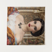 Mona Lisa's sister タペストリー (正面(横))