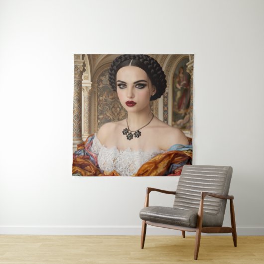 Mona Lisa's sister タペストリー (インサイチュ)