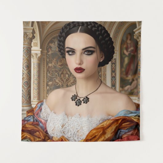 Mona Lisa's sister タペストリー (正面)