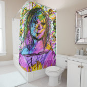 Mona Pop シャワーカーテン (インサイチュ)