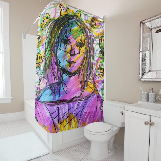 Mona Pop シャワーカーテン (インサイチュ)