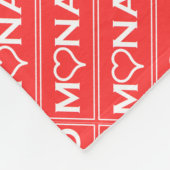 monaco フリースブランケット (角)