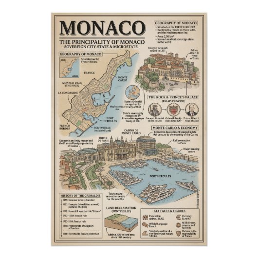 Monaco ポスター (正面)