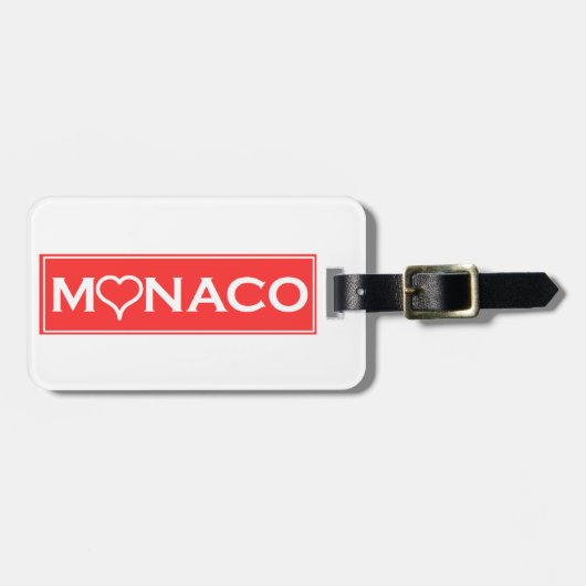 monaco ラゲッジタグ (正面横)