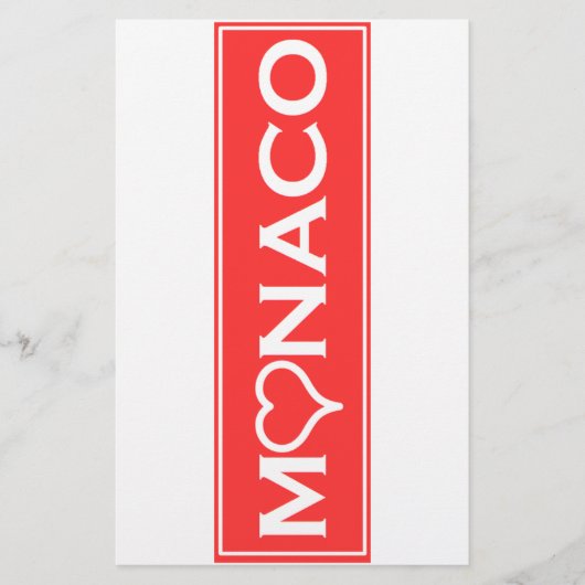 monaco 便箋 (正面)