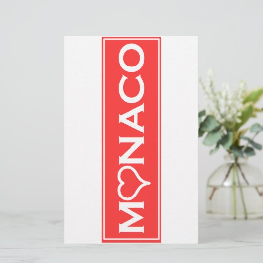 monaco 便箋 (スタンド正面)
