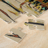 Monaco Casino Côte d'Azur illustration France ジグソーパズル (側面)