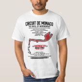 Monaco Grand Prix- Get up to speed Tシャツ (正面)