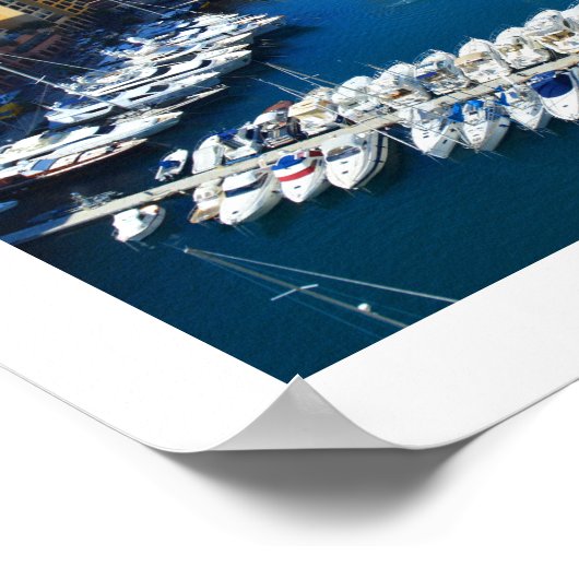 Monaco harbour ポスター (角)