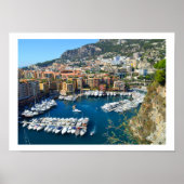 Monaco harbour ポスター (正面)