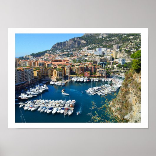 Monaco harbour ポスター (正面)