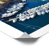 Monaco harbour ポスター (角)