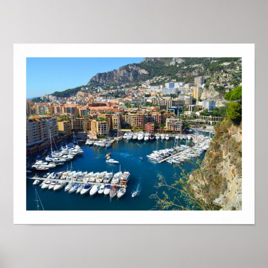 Monaco harbour ポスター (正面)