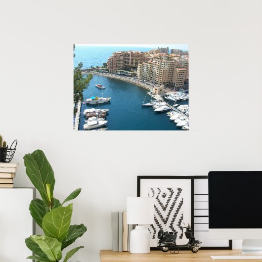 Monaco Marina and Condos ポスター (ホームオフィス)