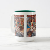 Monaco Monte Carlo , Alfons Mucha ツートーンマグカップ (正面左)