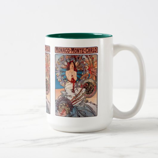 Monaco Monte Carlo , Alfons Mucha ツートーンマグカップ (右)