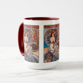 Monaco Monte Carlo , Alfons Mucha マグカップ (正面左)