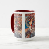 Monaco Monte Carlo , Alfons Mucha マグカップ (正面左)